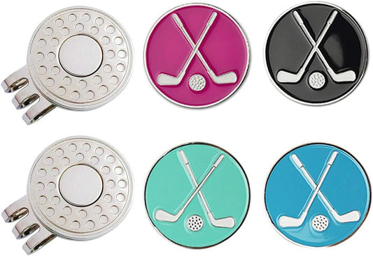 Premium Golf Ball Marker and Hat Clip Value Set for Men and Women Golfers – Easily Removable and Attachable, Ideal Gift Option