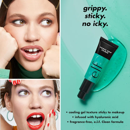 Power Grip Primer - Gel-Based Hydrating Face Primer for Smoother Skin and Enhanced Makeup Adhesion, 0.811 Fl Oz (24 Ml)