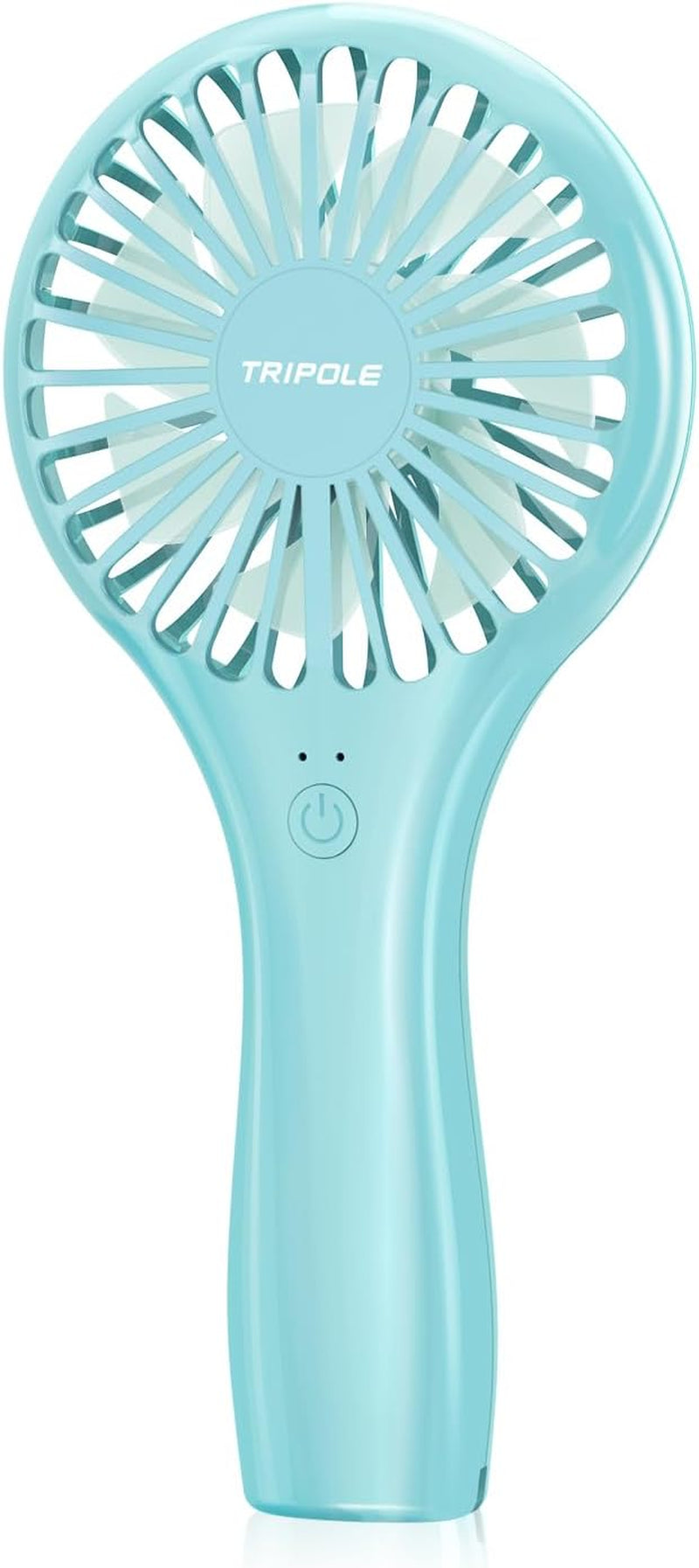 Compact Rechargeable Handheld Fan with Adjustable Speed and Stylish Design for Personal Use - Ideal for Travel and Outdoor Activities