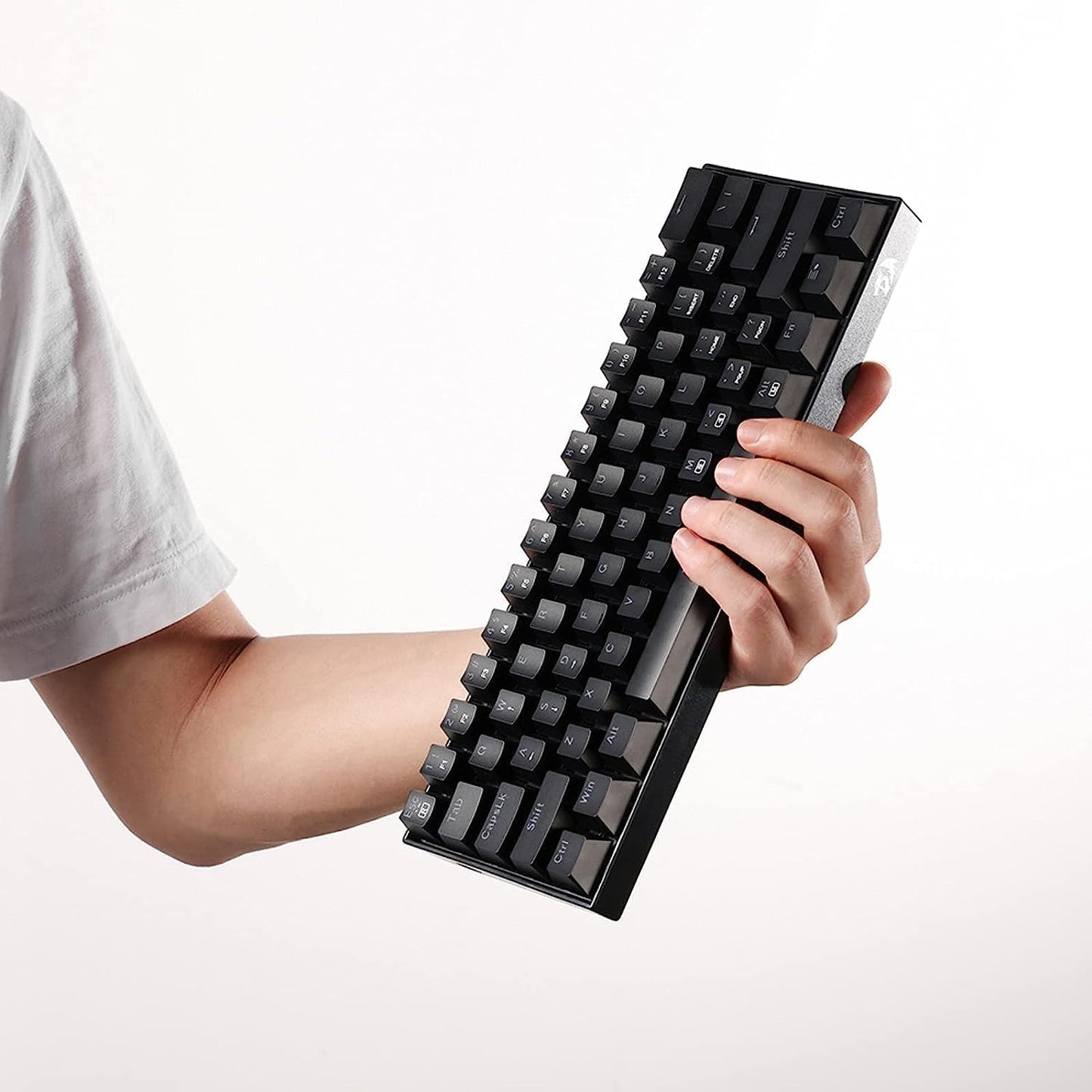 K630 Dragonborn 60% Compact Mechanical RGB Gaming Keyboard with Tactile Brown Switches and Pro Driver Support, Black