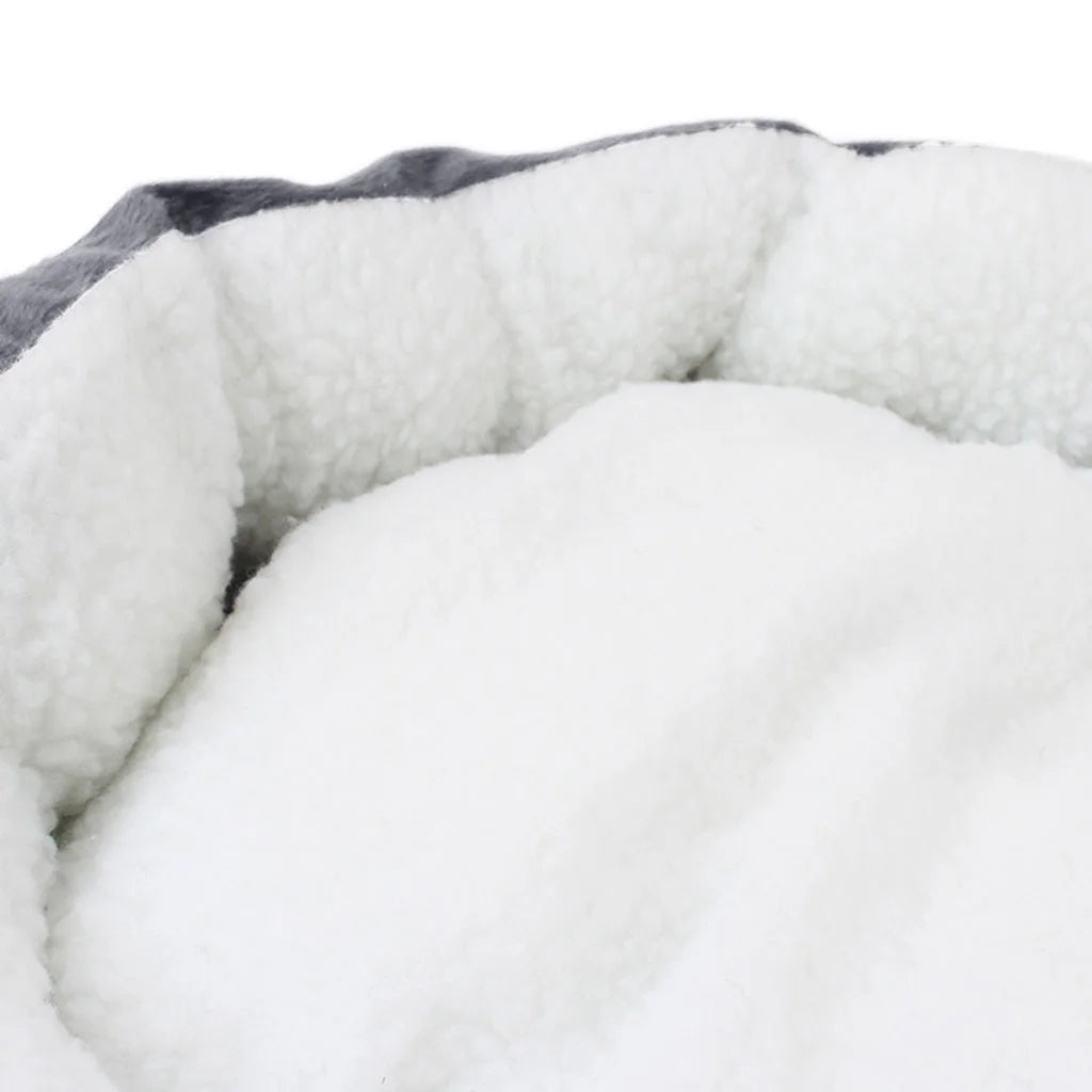 Cozy Calming Bed for Small Dogs and Cats, Anti-Anxiety, Non-Slip and Machine Washable, Ideal for Indoor and Outdoor Use
